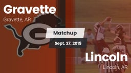 Matchup: Gravette  vs. Lincoln  2019