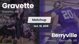 Matchup: Gravette  vs. Berryville  2019
