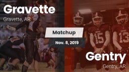 Matchup: Gravette  vs. Gentry  2019