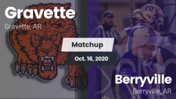 Matchup: Gravette  vs. Berryville  2020