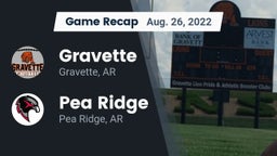 Recap: Gravette  vs. Pea Ridge  2022