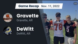 Recap: Gravette  vs. DeWitt  2022