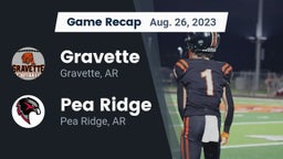 Recap: Gravette  vs. Pea Ridge  2023