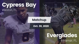 Matchup: Cypress Bay High vs. Everglades  2020