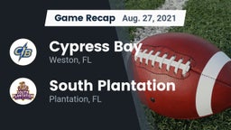 Recap: Cypress Bay  vs. South Plantation  2021