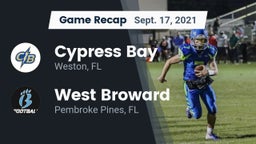 Recap: Cypress Bay  vs. West Broward  2021