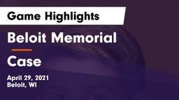 Beloit Memorial  vs Case  Game Highlights - April 29, 2021