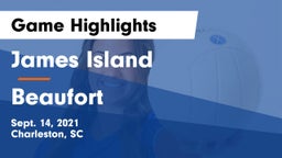 James Island  vs Beaufort  Game Highlights - Sept. 14, 2021
