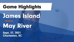 James Island  vs May River Game Highlights - Sept. 27, 2021