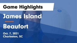 James Island  vs Beaufort  Game Highlights - Oct. 7, 2021