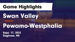 Swan Valley  vs Pewamo-Westphalia  Game Highlights - Sept. 17, 2022