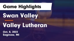 Swan Valley  vs Valley Lutheran  Game Highlights - Oct. 8, 2022