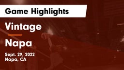 Vintage  vs Napa  Game Highlights - Sept. 29, 2022