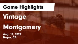 Vintage  vs Montgomery  Game Highlights - Aug. 17, 2023