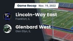 Recap: Lincoln-Way East  vs. Glenbard West  2022