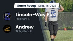 Recap: Lincoln-Way East  vs. Andrew  2022