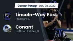 Recap: Lincoln-Way East  vs. Conant  2022