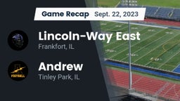 Recap: Lincoln-Way East  vs. Andrew  2023