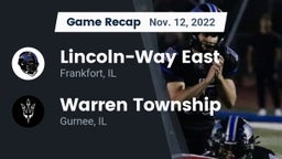 Recap: Lincoln-Way East  vs. Warren Township  2022