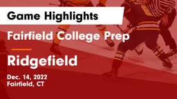 Fairfield College Prep  vs Ridgefield  Game Highlights - Dec. 14, 2022