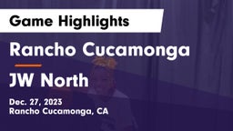 Rancho Cucamonga  vs JW North Game Highlights - Dec. 27, 2023