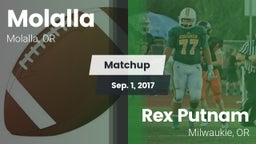 Matchup: Molalla  vs. Rex Putnam  2017