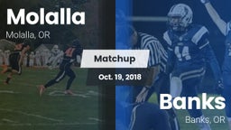 Matchup: Molalla  vs. Banks  2018