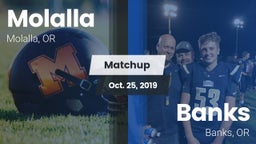 Matchup: Molalla  vs. Banks  2019