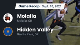 Recap: Molalla  vs. Hidden Valley  2021