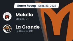 Recap: Molalla  vs. La Grande  2022