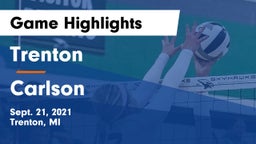 Trenton  vs Carlson Game Highlights - Sept. 21, 2021