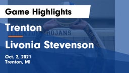 Trenton  vs Livonia Stevenson Game Highlights - Oct. 2, 2021
