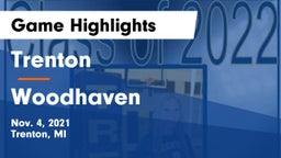 Trenton  vs Woodhaven  Game Highlights - Nov. 4, 2021