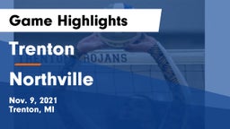 Trenton  vs Northville Game Highlights - Nov. 9, 2021