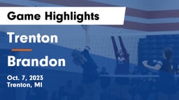 Trenton  vs Brandon Game Highlights - Oct. 7, 2023