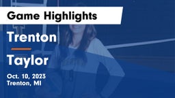 Trenton  vs Taylor Game Highlights - Oct. 10, 2023