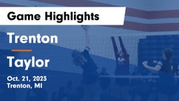 Trenton  vs Taylor Game Highlights - Oct. 21, 2023