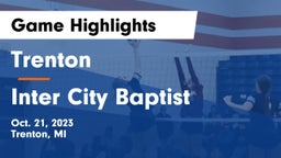 Trenton  vs Inter City Baptist Game Highlights - Oct. 21, 2023