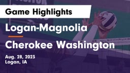 Logan-Magnolia  vs Cherokee Washington  Game Highlights - Aug. 28, 2023