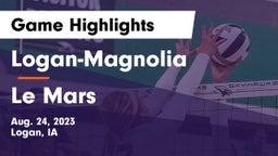 Logan-Magnolia  vs Le Mars  Game Highlights - Aug. 24, 2023