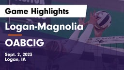 Logan-Magnolia  vs OABCIG  Game Highlights - Sept. 2, 2023