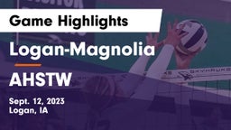 Logan-Magnolia  vs AHSTW  Game Highlights - Sept. 12, 2023