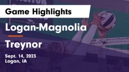 Logan-Magnolia  vs Treynor  Game Highlights - Sept. 14, 2023