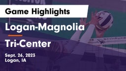 Logan-Magnolia  vs Tri-Center  Game Highlights - Sept. 26, 2023