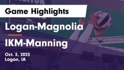 Logan-Magnolia  vs IKM-Manning  Game Highlights - Oct. 3, 2023