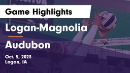 Logan-Magnolia  vs Audubon  Game Highlights - Oct. 5, 2023