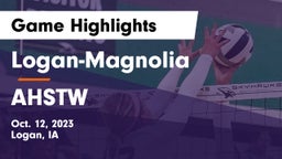 Logan-Magnolia  vs AHSTW  Game Highlights - Oct. 12, 2023