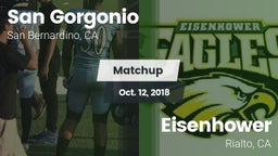 Matchup: San Gorgonio High vs. Eisenhower  2018