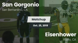 Matchup: San Gorgonio High vs. Eisenhower  2019