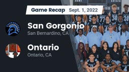 Recap: San Gorgonio  vs. Ontario  2022